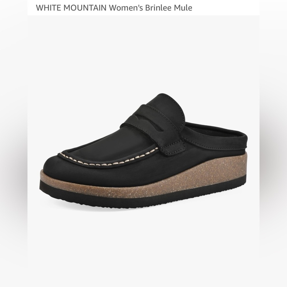 🖤 NWOB White Mountain Brinlee Mule – Size 11